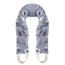 UNCN Long Wide Heating pad for Neck and Shoulders Back 33 * 5.9" microwavable Large Moist Heat Pack Warm hot Compress Neck wrap Weighted Bag Massage Reusable Herbal Nature Calming Portable Cotton