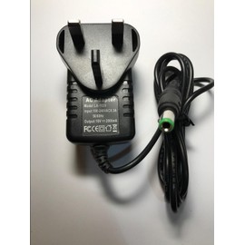UK Replacement for 10V 1A AC Power Adaptor 6.3mm x 3.0mm for PC Engine PAD-124
