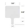 Dry Erase Answer Paddle - White Board, Double Sided (1