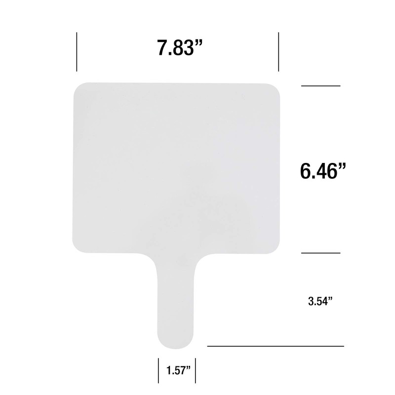 Dry Erase Answer Paddle - White Board, Double Sided (1