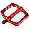 SixPack Racing Threat Flat MTB Pedals Red Waist Unique