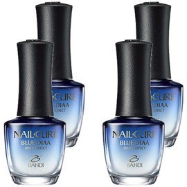 BANDI Nail Cure Blue Diamond Nail Cuticle Care Nail Nutrient, 7ml, 4 Pieces / 반디BANDI 네일큐어 블루다이아 네일 큐티클케어 네일영양제, 7ml, 4개
