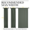 NICETOWN Bedroom Blackout Curtain Panels - (Dark Mallard Color) 52