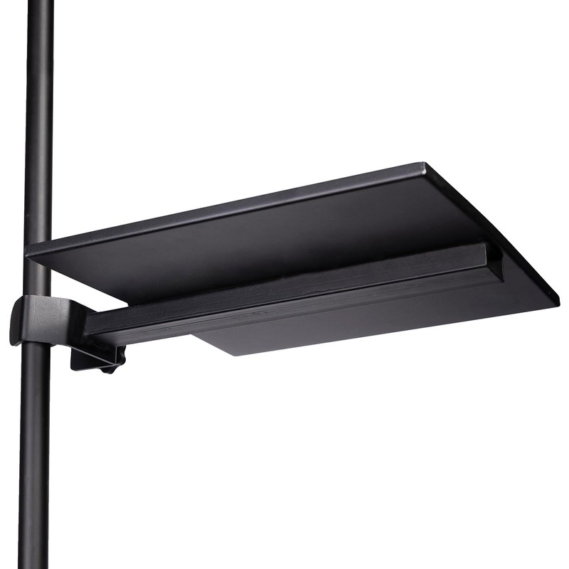 Rannsgeer Heavy Duty Metal Square Tray for Speaker Stand and