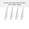 Viners Everyday Purity 18/0 4pce Tea Spoon, Stainless Steel, Teaspoon