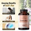 HERBAMAMA Goat's Rue Capsules - Galega Officinalis Nutritional Supplement -