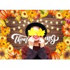 LYRYGS Fall Thanksgiving Backdrop Thanksgiving Photography Backdrop Wood Thanksgiving Party