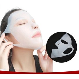 Multi -recovery sheet silicone cover three -dimensional mask pack pack 1p / 다회용 시트 실리콘 커버 입체형 마스크 팩 팩고정 붙이는팩 1P