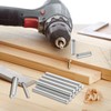 sourcing map 40 Pcs 3 mm x 12 mm Dowel