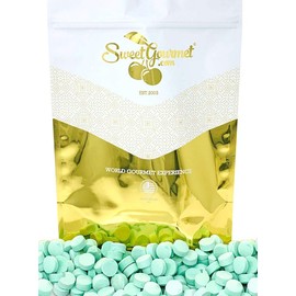 SweetGourmet Green Spearmint Lozenges | Canada Mints Bulk Candy | 4 Pounds