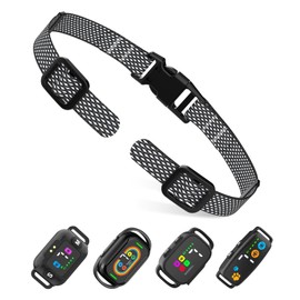 Dog Bark Collar Replacement Strap, Shock Collar for Dogs Replacement Strap, Adjustable Dog Nylon Collar Replacement Straps for Small Medium Dogs（1pc）