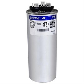 GE/Genteq 97F9882 Z97F9882-40 + 7.5 uf MFD 440 Volt VAC Genteq Replacement Round Dual Run Capacitor