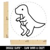 Baby Nursery T-Rex Dinosaur Self-Inking Rubber Stamp Ink Stamper for