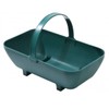 Tierra Garden GP44GR Large Trug Recycled Plastic Planter, Green