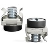 hb-digital 10 x Mounting Screws Cage Nuts Set M6 for