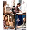 BOHON Cute Desk Lamp with Clamp 10W 38 LED Clip