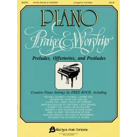Piano Praise and Worship Sheet Music Book Fred Bock NEW 008738359
