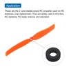 QUARKZMAN 6 Pieces 8060 RC Propeller Blades Prop 2 Vane