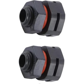 2 Pcs Dustproof Waterproof IP68 Breather Screw Air Vent – M12x1.5 Pressure Reducing Valve, Lighting Breather Plug for Moisture and Pressure Control, Venting Screw for Outdoor Electrical Enclosures