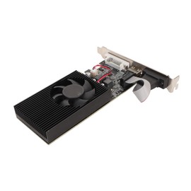 GT730 4GB DDR3 128Bit Discrete Graphics Card 700MHz 500MHz PCI Express 2.0X16 VGA DVI HDMI with Silent Fan for ATX ITX Case