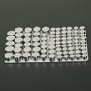XFMT 83pcs Chrome Engine Full Bolt Cover Caps Kit Compatible
