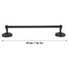 All Copper Bathroom Towel Bar European Style Wall Mounted Towel