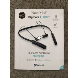 NuvoMed DigiEars Light Bluetooth Neckband Hearing Aid Sealed