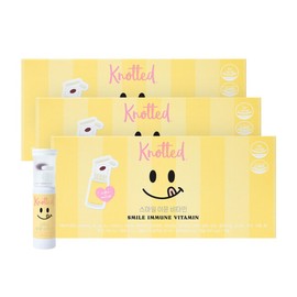 Cafenoted (현대Hmall)노티드 스마일 이뮨 멀티 비타민 3박스 (총21개입) / 액상 종합비타민 올인원 이뮨샷 (Noted) Smiled Immune Multi Vitamin 3 Boxes (Total 21 Pieces) / Liquid All-in-One Immune Shot