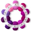 Studio Sam Acrylic Yarn Set. Ten Large 50g Skeins. Total