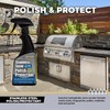 Flitz Stainless Steel Polish Protectant - 16oz Bottle, USA-Made Ceramic