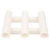 Rod Storage Holder Wall Side Mounted 3 Tube Fishing Pole