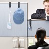 4 Pcs Universal Partition Hanger Set Office Cubicle Whiteboard Hanger