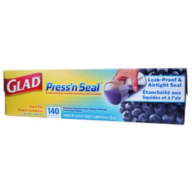 11.8 inches (30 cm) wide x 17.0 feet (43.4 m) GLAD Press & Seal (1 piece)