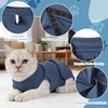 Gyuzh Cat Surgery Recovery Suit for Female Male Cats -