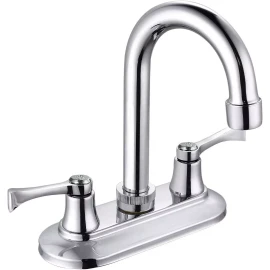 Prez Grifo Mezcladora Lavabo Llave Inoxidable Cromado Sp-40008