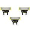 Philips OneBlade (360, face) spare blade, 3 pieces
