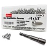 Allkeen 304 Stainless Steel Self Tapping Screws for Gutter Guard