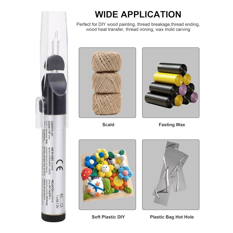 Hot Line Cutter,Thread Burning Tool Trims or Melts Frayed Ends