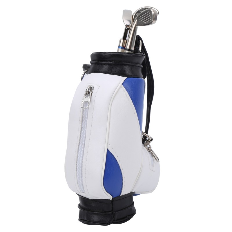 Mini Golf Pens Holder with Pen for Desk Decoration Golf