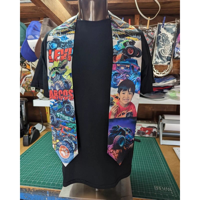 5 Pack 60in White Sublimation Blanks Plain Graduation Stole Scarf