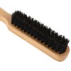 Mikinona Beard and Mustache Brush for Men Soft Boar Bristle