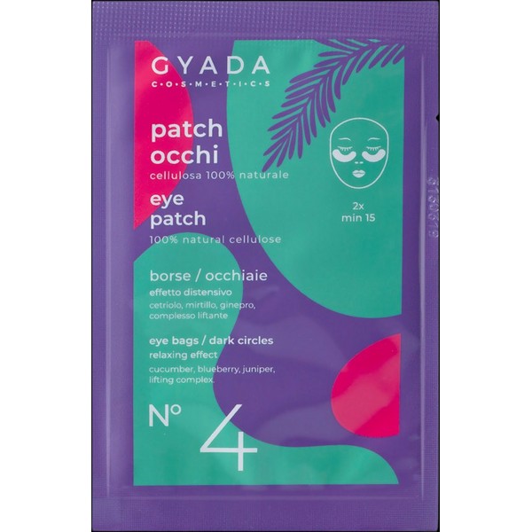 Gyada Cosmetics Relaxing Sheet Mask for the Eyes No. 14,
