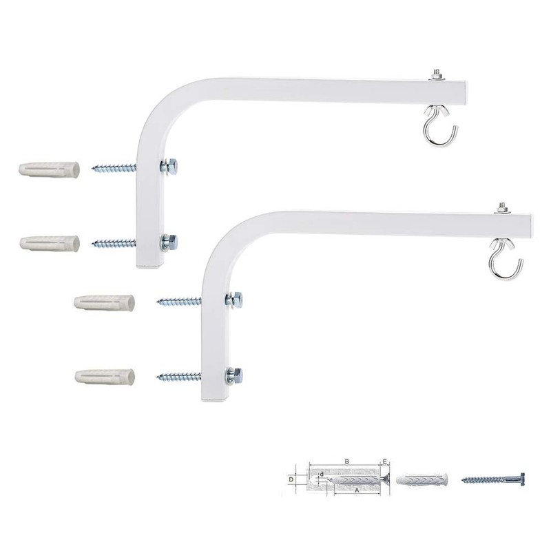 SPIEA Projector Screen Bracket Wall Mount Hardware Universal