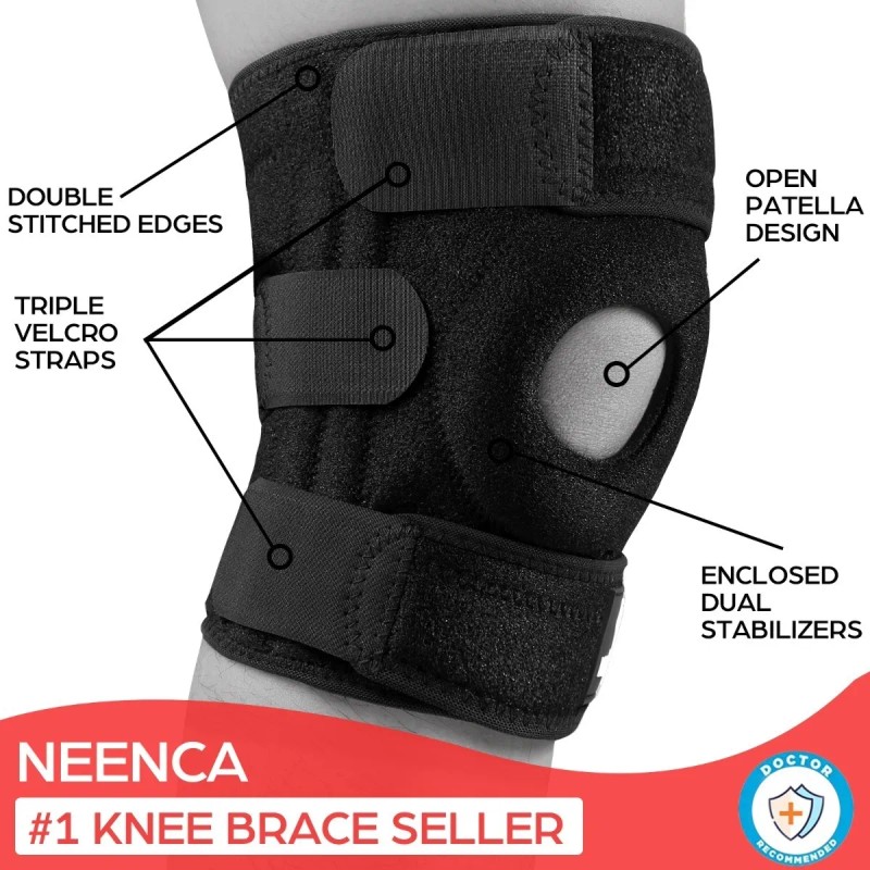 Rodillera Para Desgarros De Menisco, Correr, Lesiones, Recup