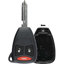 KeylessOption Just the Case Keyless Entry Remote Control Car Key Fob Shell Replacement for KOBDT04A