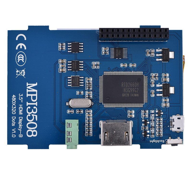 3.5" HDMI 480 * 320 LCD Touch Screen Display with