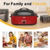 Royalcraft Roaster Oven with Self-Basting Lid, 18qt Electric Roaster with