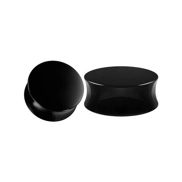 Ear Tunnel Set, 2 Pieces Double Flared Ear Expander Acrylic