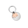 Morellato Lucky Collection Ladies Steel Elephant Keyring SD7176, Steel, rose
