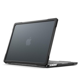 SaharaCase - Raider Series Case for MacBook Pro 16" (2024), Black/Clear, (LT00044)
